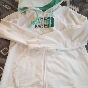 North Face zip up hoodie
